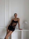 Velvet Rose Babydoll Külot Dahil