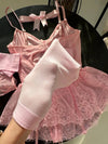 Shadow Touch Babydoll Çorap Aksesuar Dahil