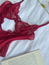 luxury Ruby Lace Bodysuit