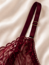 Velvet Plum Bra Set
